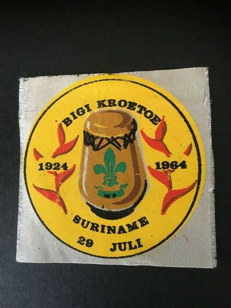 KSCUT System Suriname|S50662 Suriname FDC Scout Jamboree 1964 .